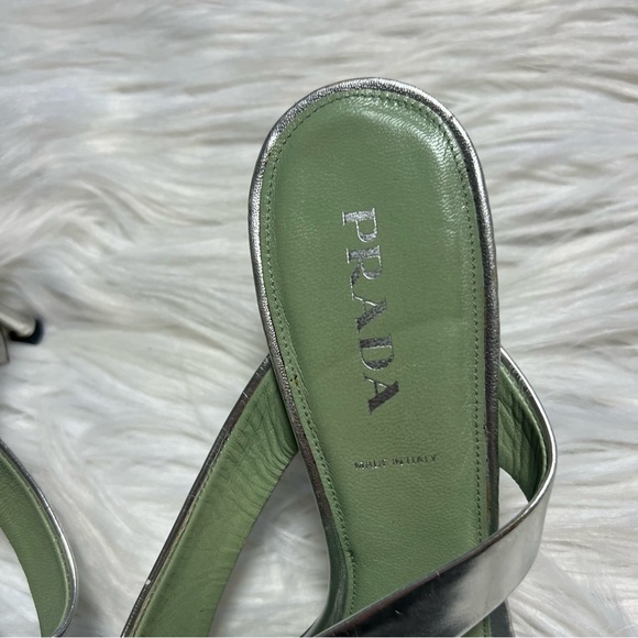 PRADA metallic heels - Picture 2 of 10